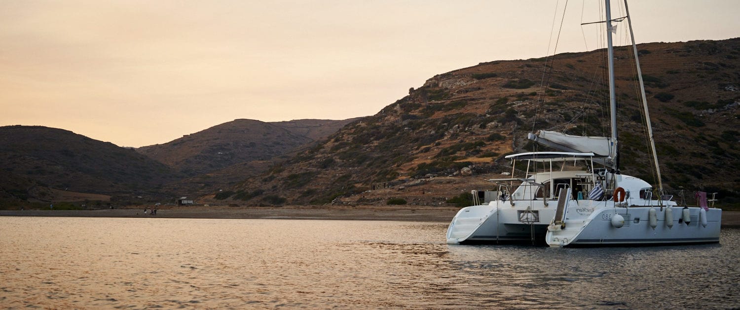 catamaran trip greek islands