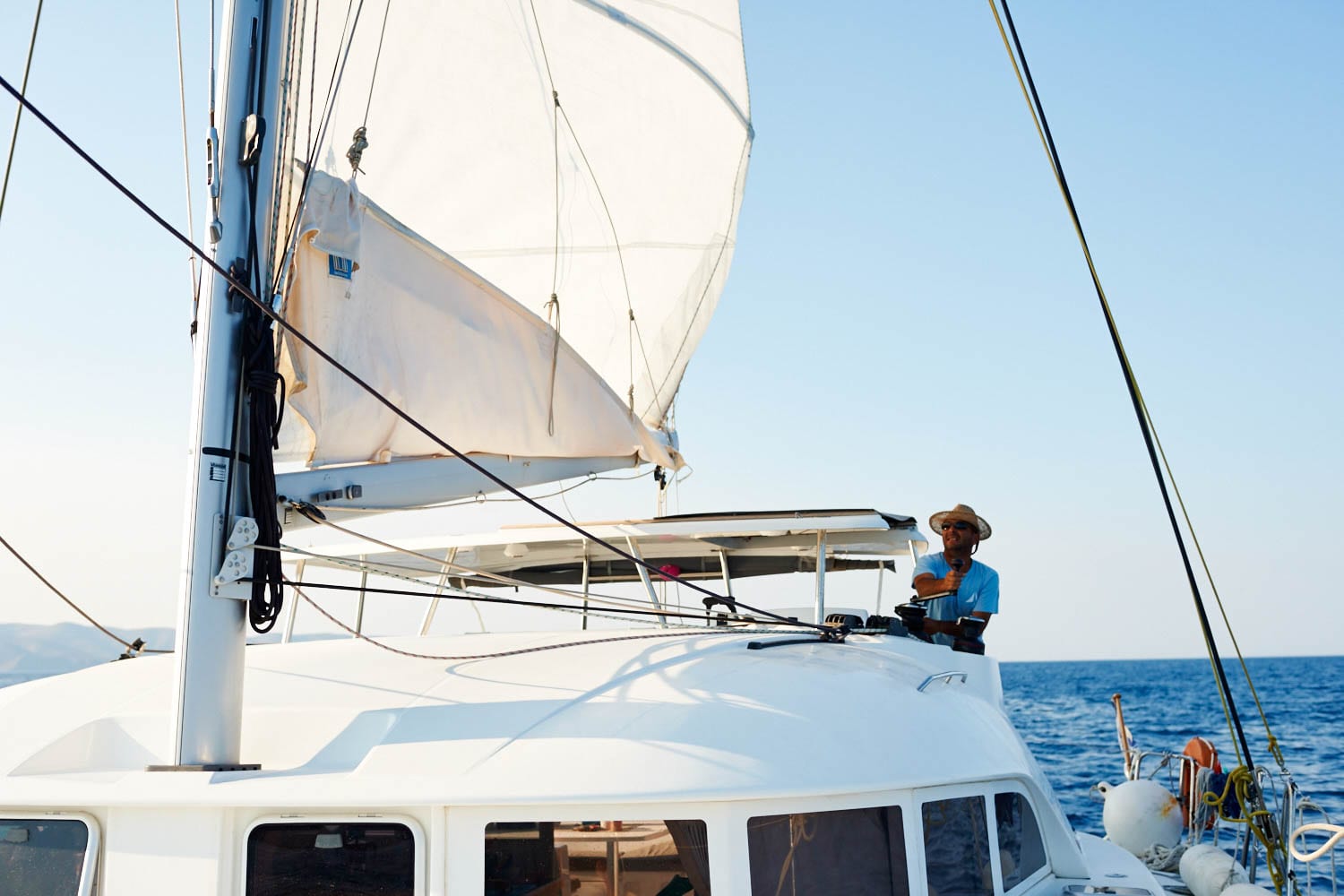 charter sailboat in greece